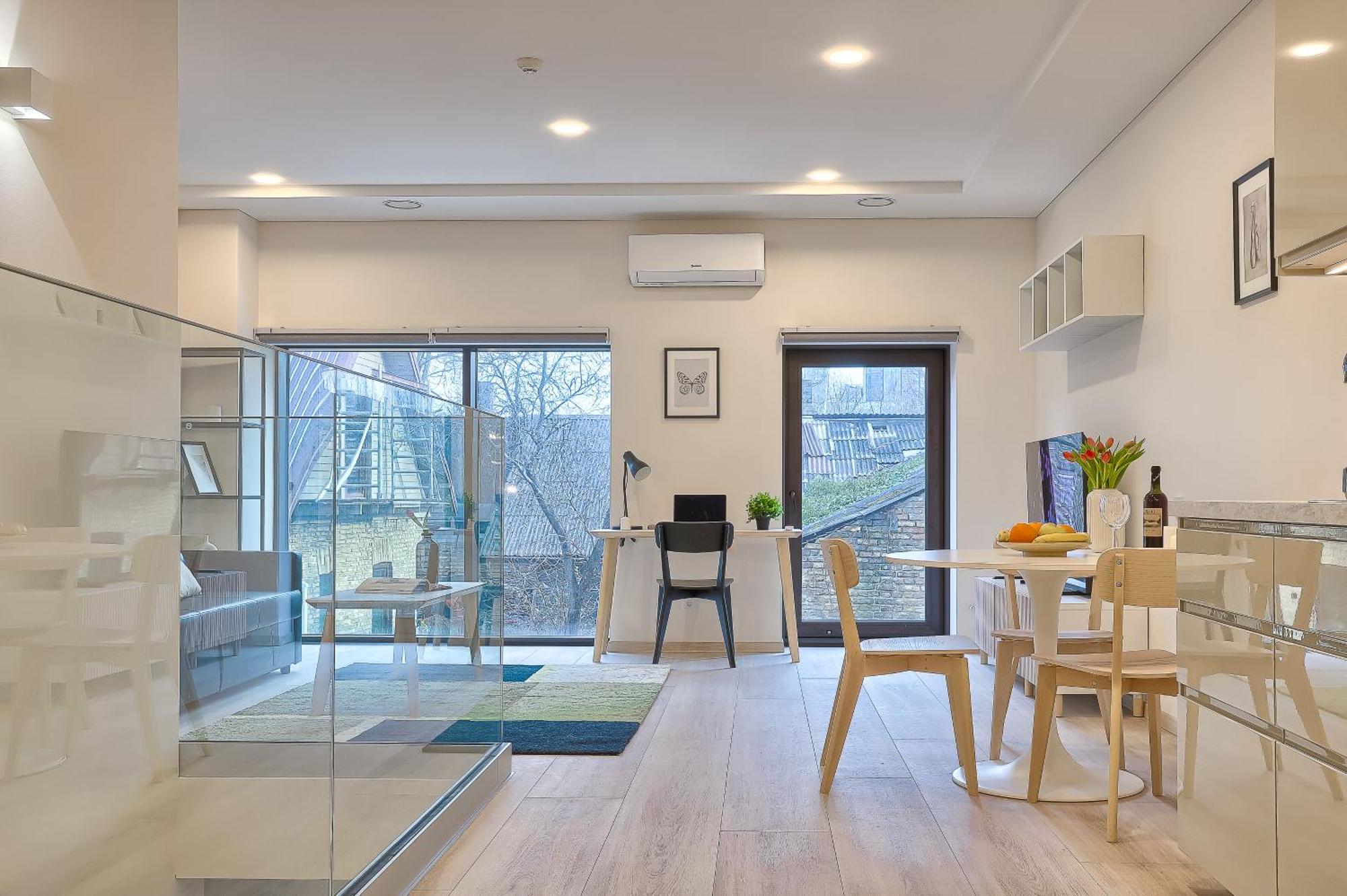 Business-Class Apartments 2 X Free Parking X Self Check In 24X7 Vilnius Bagian luar foto